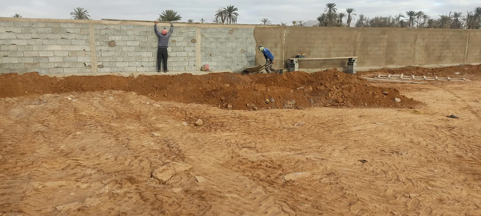 Terrains de proximité omnisport — Guelmim-Oued-Noun — chantier HTTC